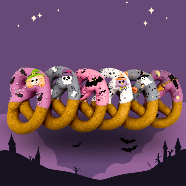 Candy Horse Halloween Pretzels