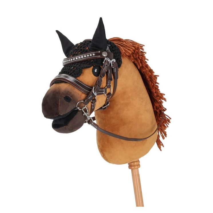 QHP Oornetje Jump Hobby Horse Zwart