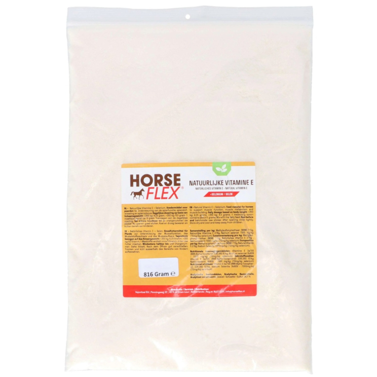 Horseflex Natuurlijke Vitamine E + Selenium Navul 