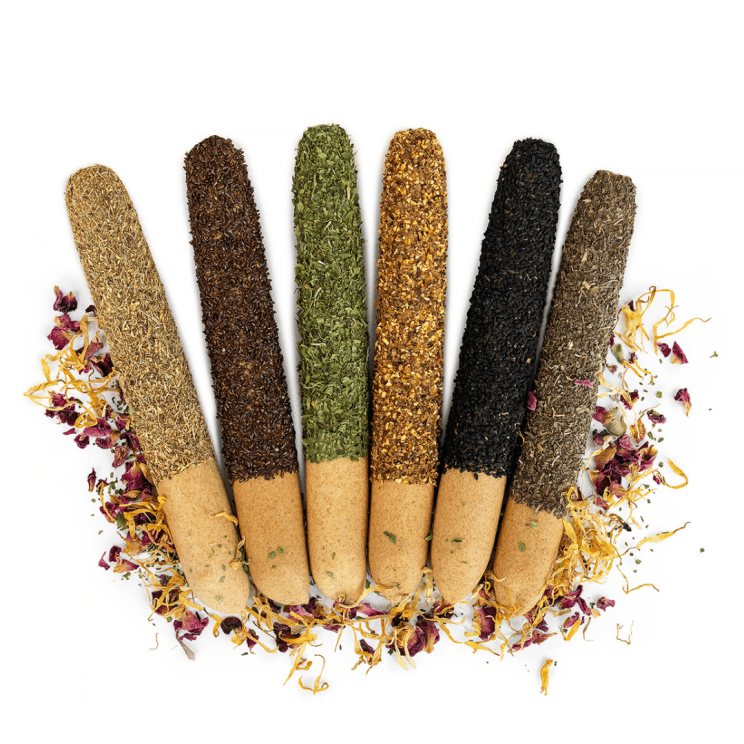 Candy Horse Sticks With Herbs