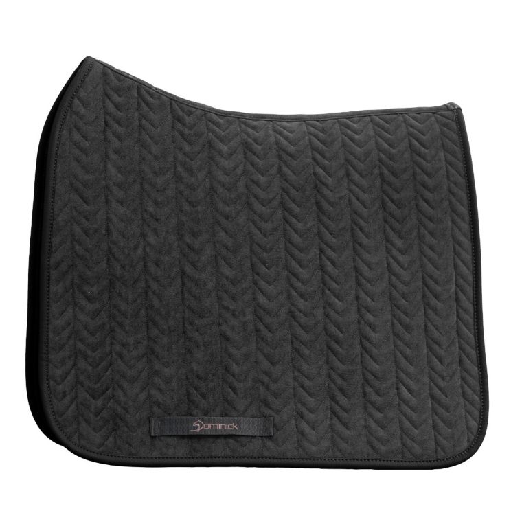 Tapis de selle Dressage Dominick Fishbone Noir