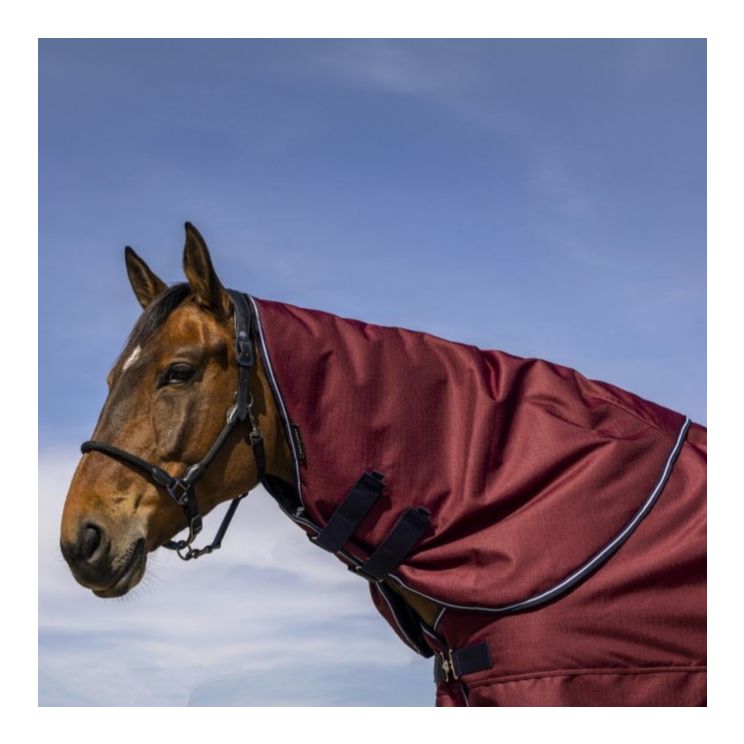 Equitheme Tyrex 1200D Neck Cover 0gr Burgundy