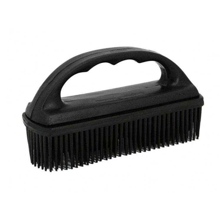 Hippo-Tonic Brosse en Caoutchouc Black