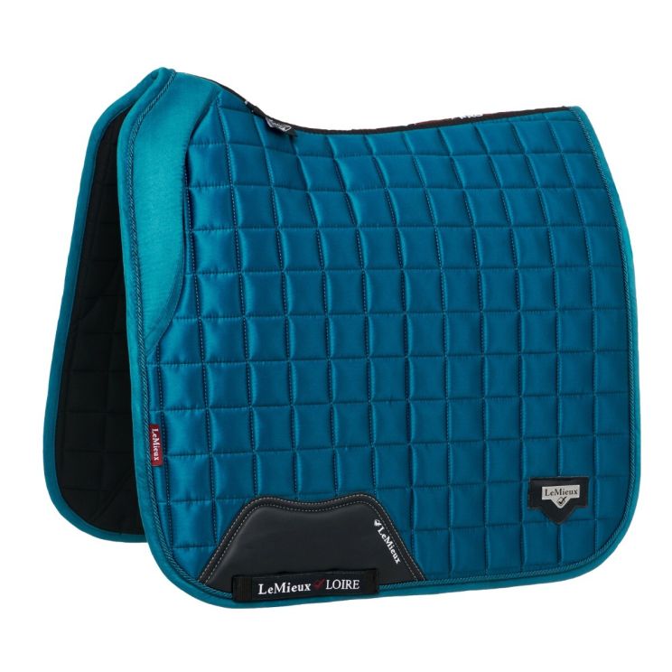 Tapis De Selle De Dressage LeMieux Taille L, Rose, En Coton, Fabriqué En France