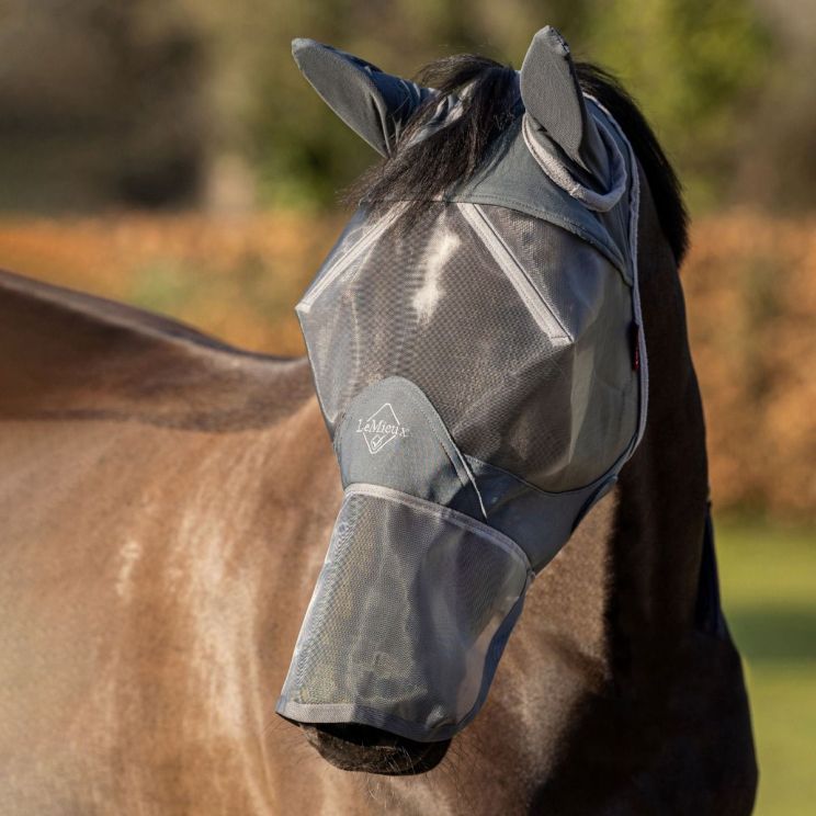 LeMieux Armour Fly Mask + Ears & Nose 