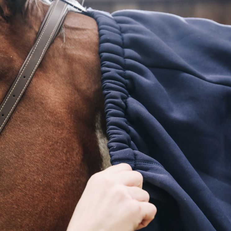 Porte-tapis d'équitation en bambou - Kentucky Grooming Deluxe