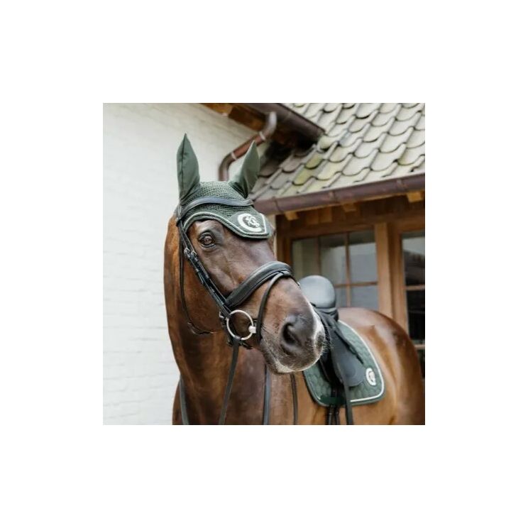 Kentucky Fly Rope Veil Wellington 3D Logo Pine Green