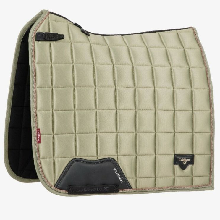 Tapis De Selle Dressage Le Mieux Loire – Rose, Coton, Neuf