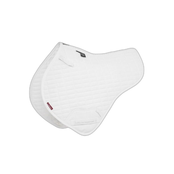 LeMieux Tapis amortisseur Square Close Contact Self-Cool Blanc