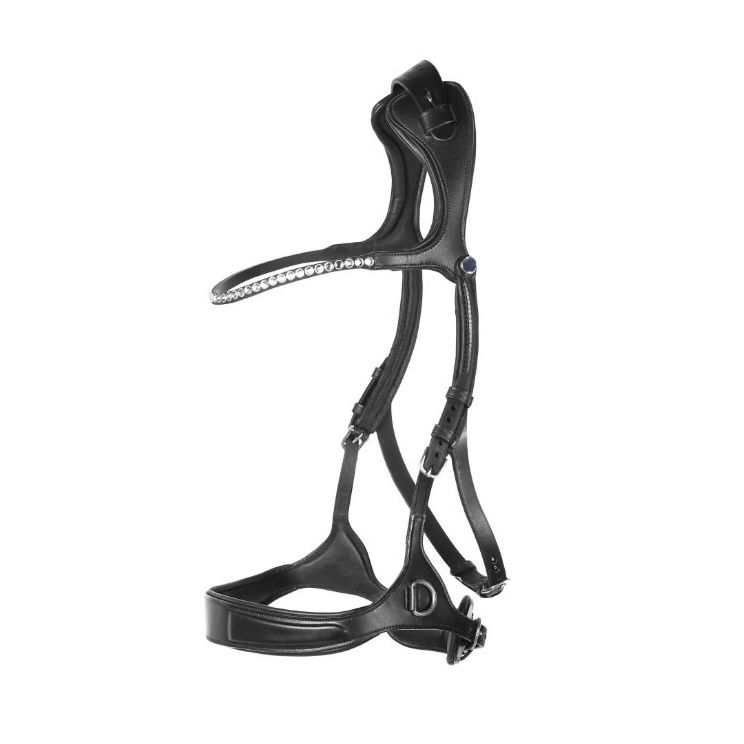 Stübben Bitloos Hoofdstel Freedom II Crystal Black