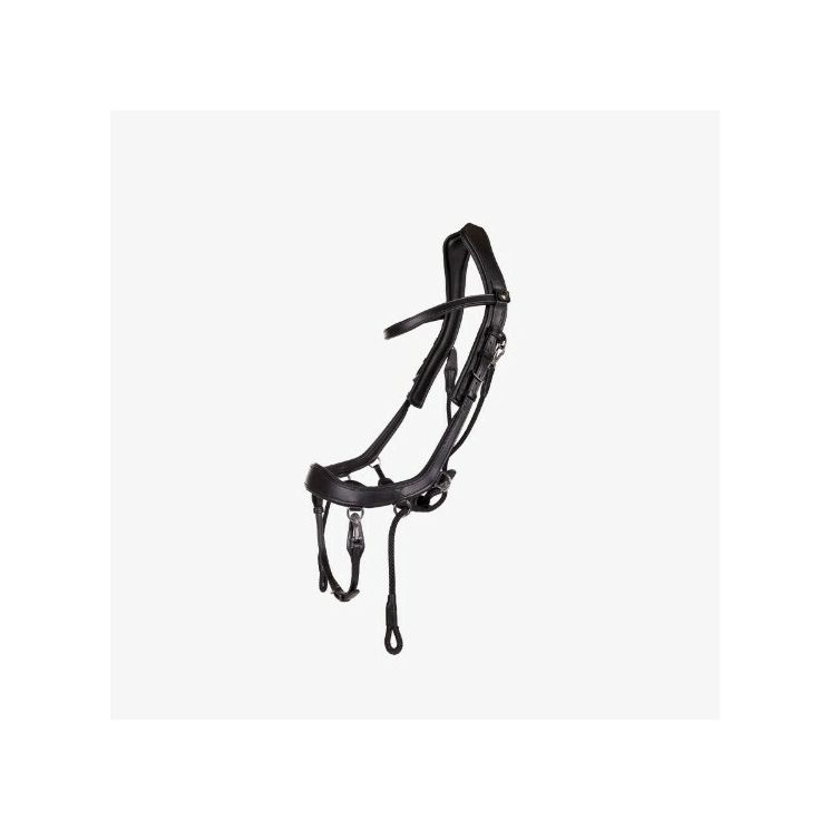 QHP Bitless Bridle FaySport Black 