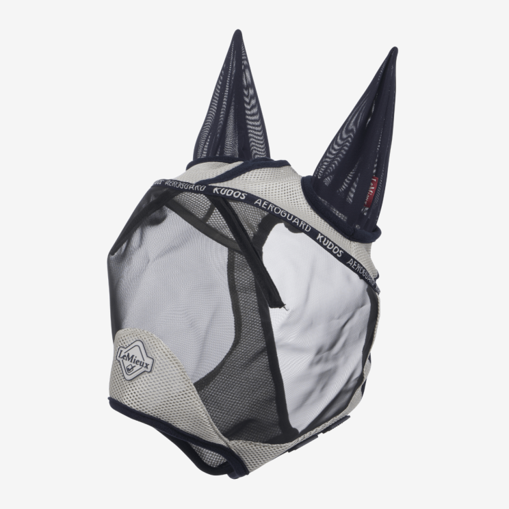 LeMieux Vliegenmasker Kudos AeroGuard + Oren Navy