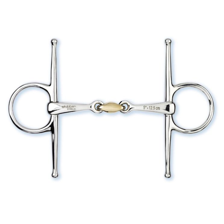Stübben Full Cheek Snaffle Double Broken