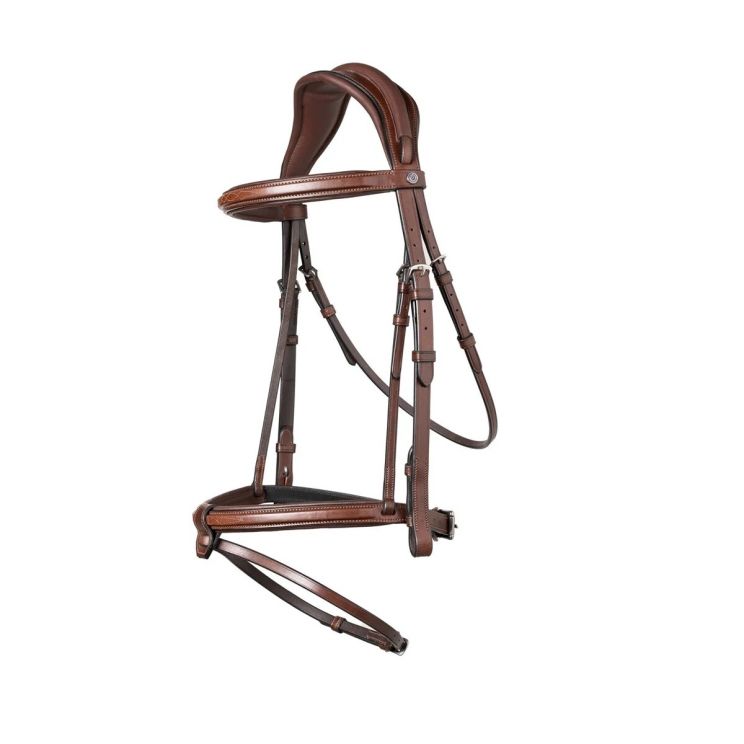 TRUST Bridle Geneva Brown-Silver