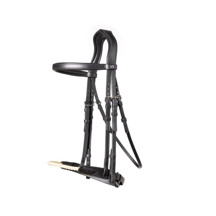 TRUST Bridle St. Gallen Black-Silver