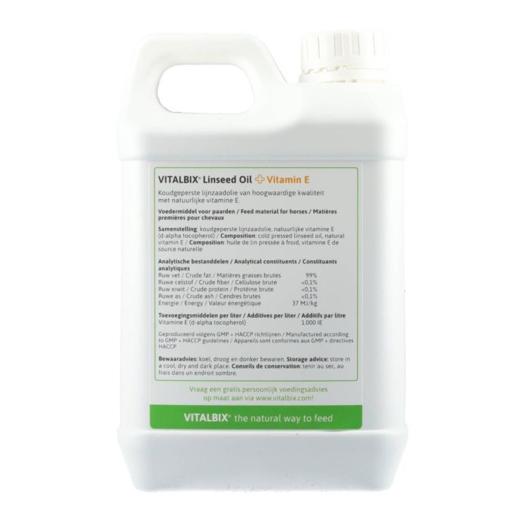 Vitalbix Linseed Oil + Vitamin E
