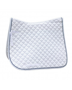 Tapis de selle Dressage Dominick Blanc