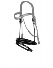 Dy'on Matte Medium Noseband With Flash Black Full