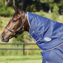Housse De Couverture Pour Cheval Weatherbeeta Freestyle – Taille L, Bleu Marine, Neuve
