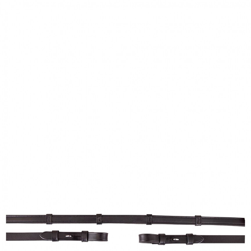 Br leather grip reins