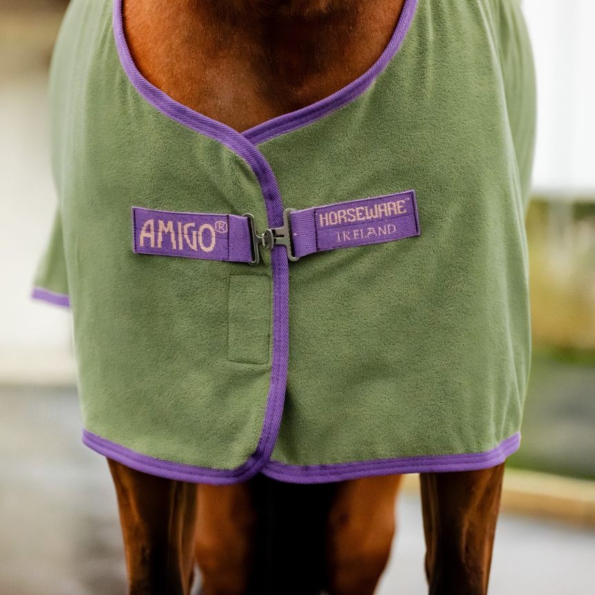Amigo Fleece Cooler Bramble Front