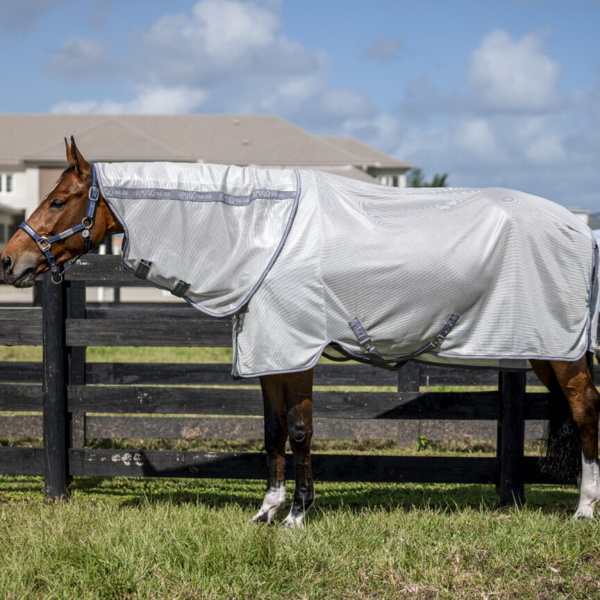Horseware Amigo Bug Rug Silver