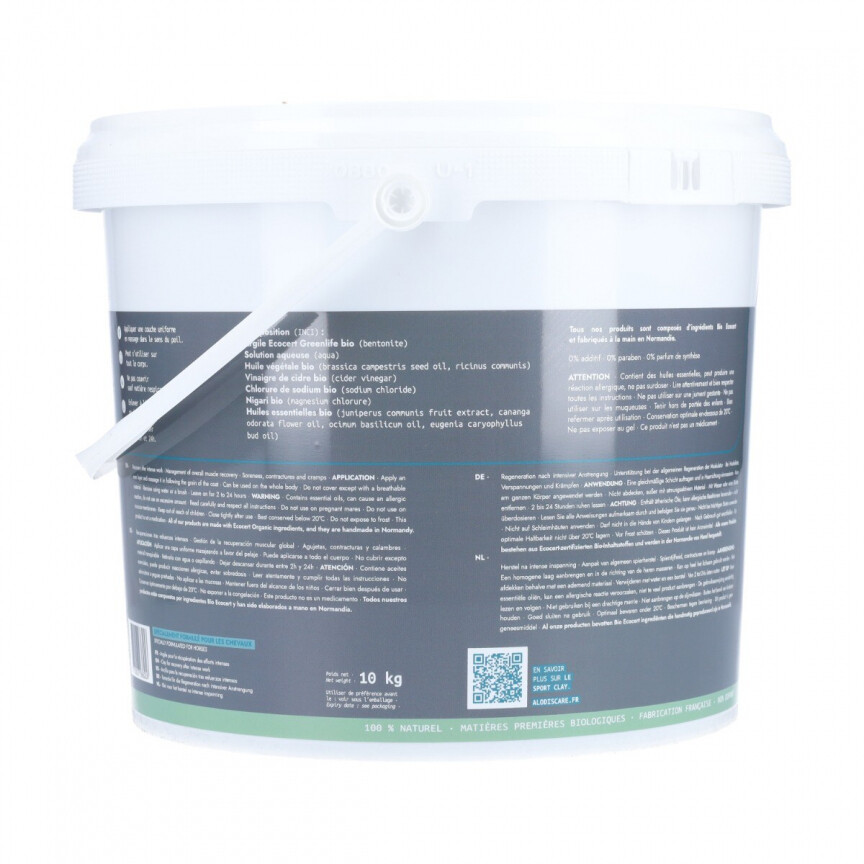 alodis sport clay ingredients