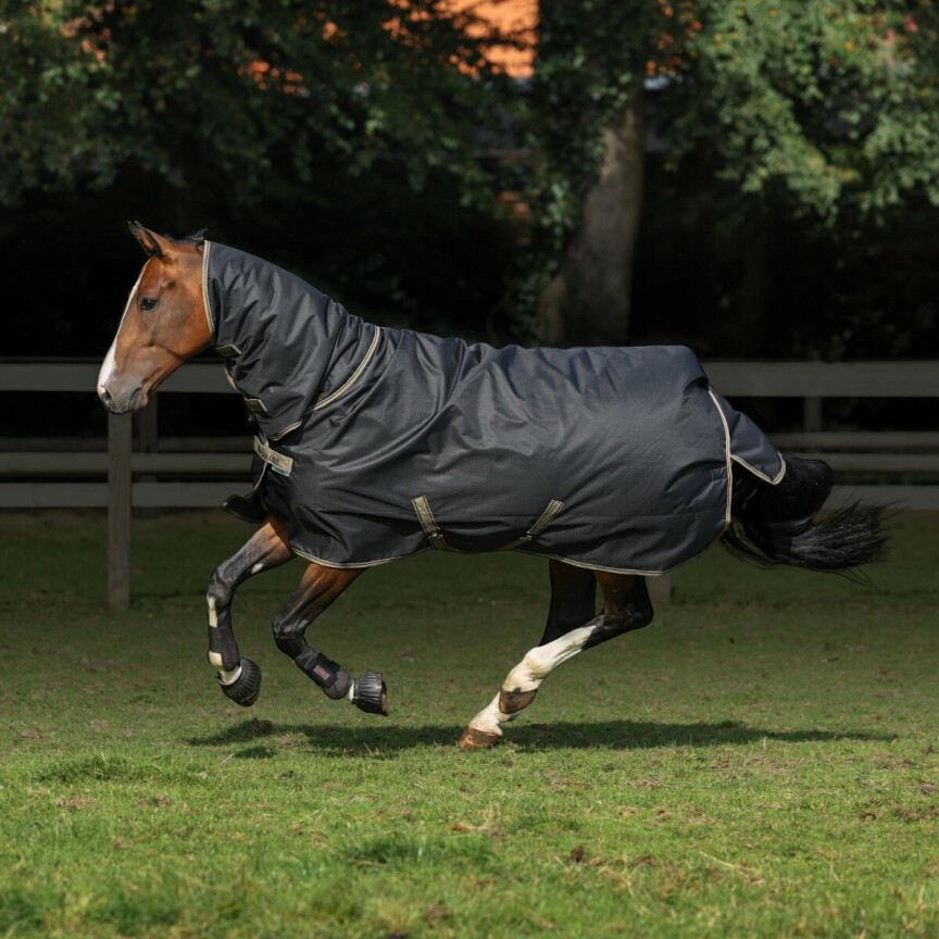 Bucas Freedom Turnout With Neck Black