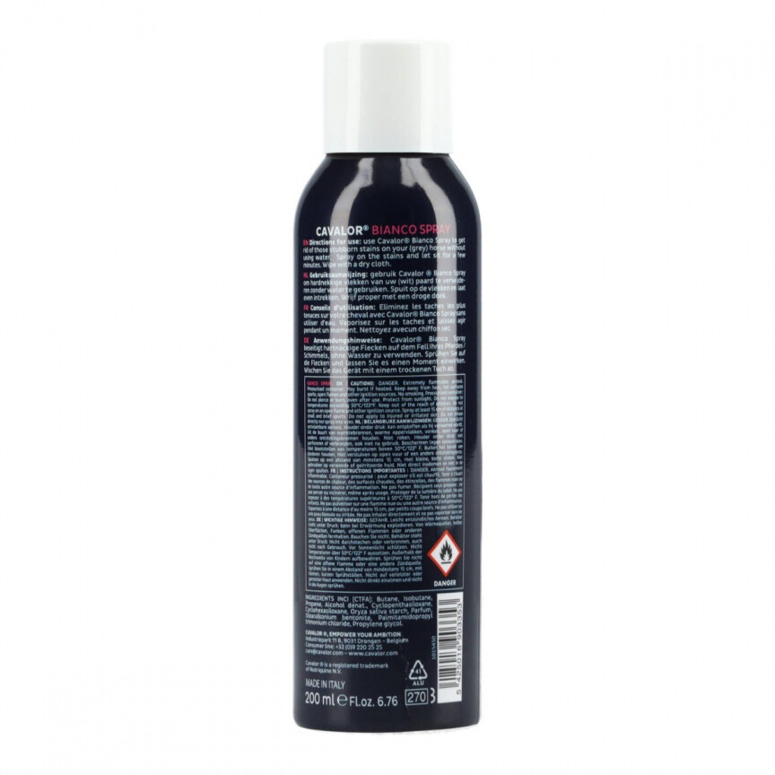 Cavalor Bianco Spray Ingredients