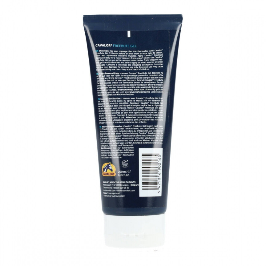 Cavalor Freebute Gel Ingredients