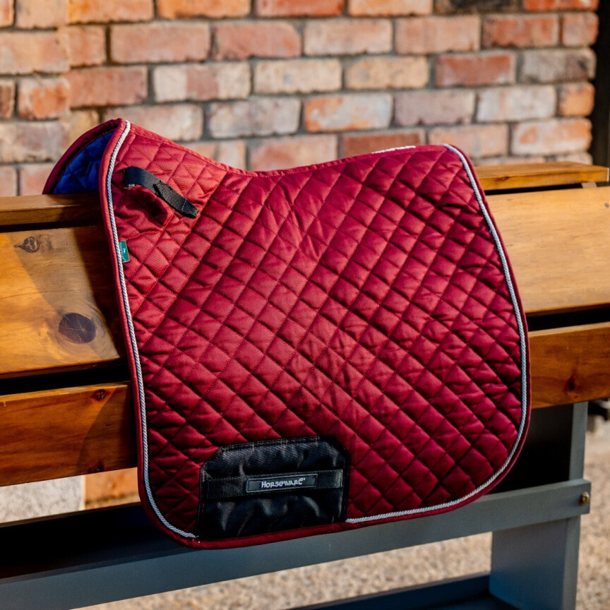 Horseware Signature Dressage Pad Burgundy