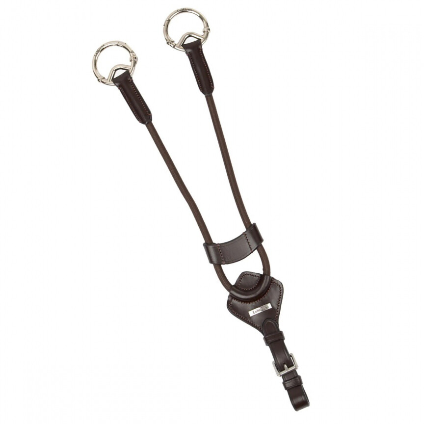 LeMieux Elastic Martingale Brown/Silver 