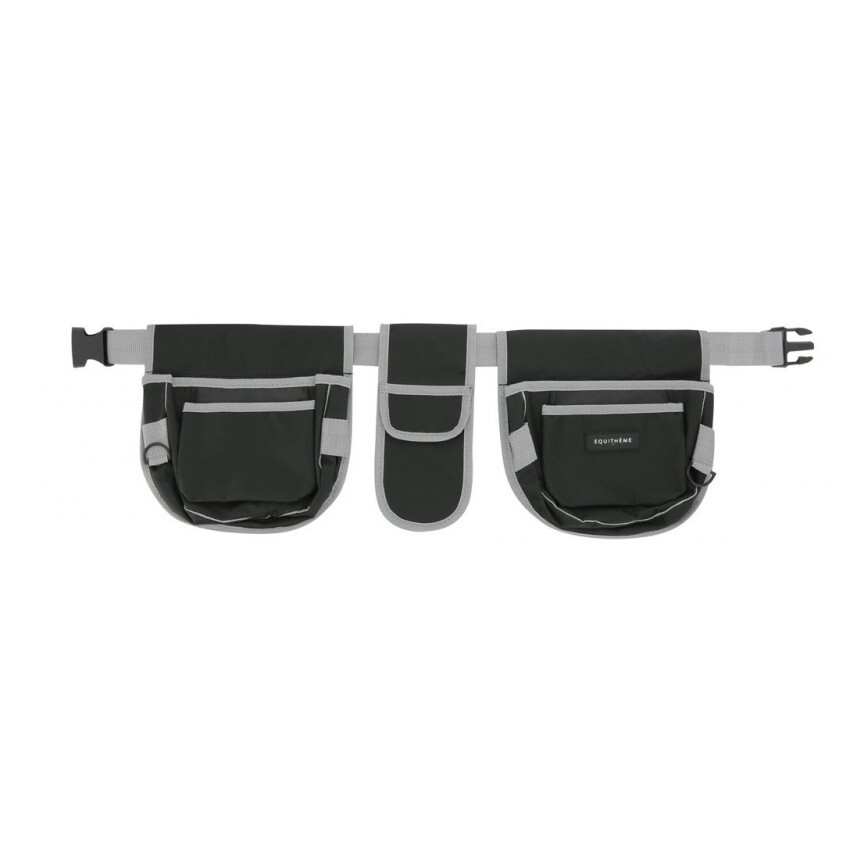 Equithème Grooming Belt Black / Grey 