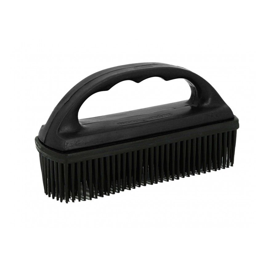 Hippo-Tonic Brosse en Caoutchouc Black