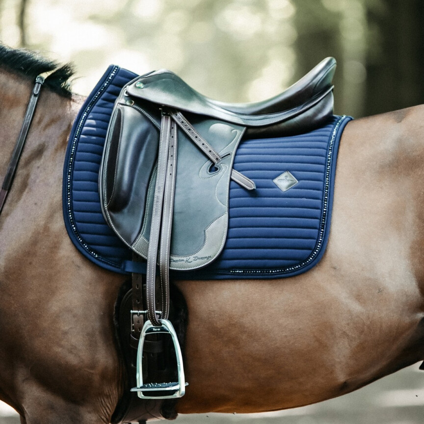Tapis de selle dressage Kentucky pearls