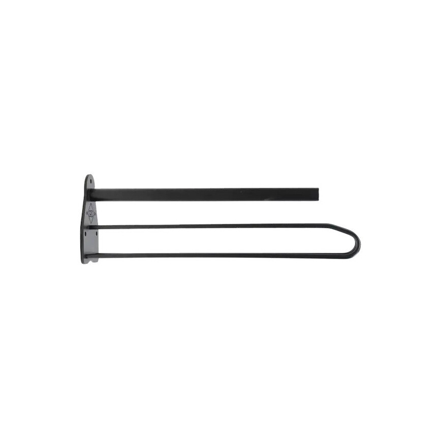 Kentucky Saddle Rack Metal With Saddle Pad Holder Black