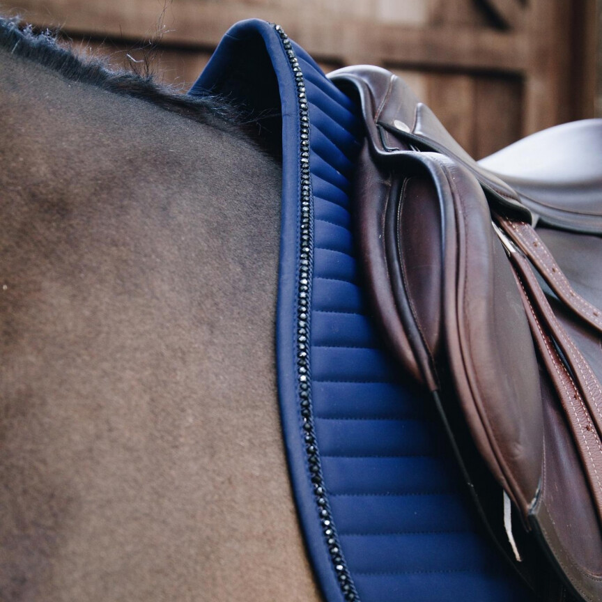 Tapis de selle dressage Kentucky pearls