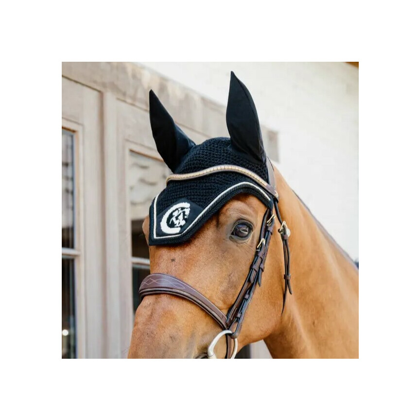 Kentucky Fly Rope Veil Wellington 3D Logo Black