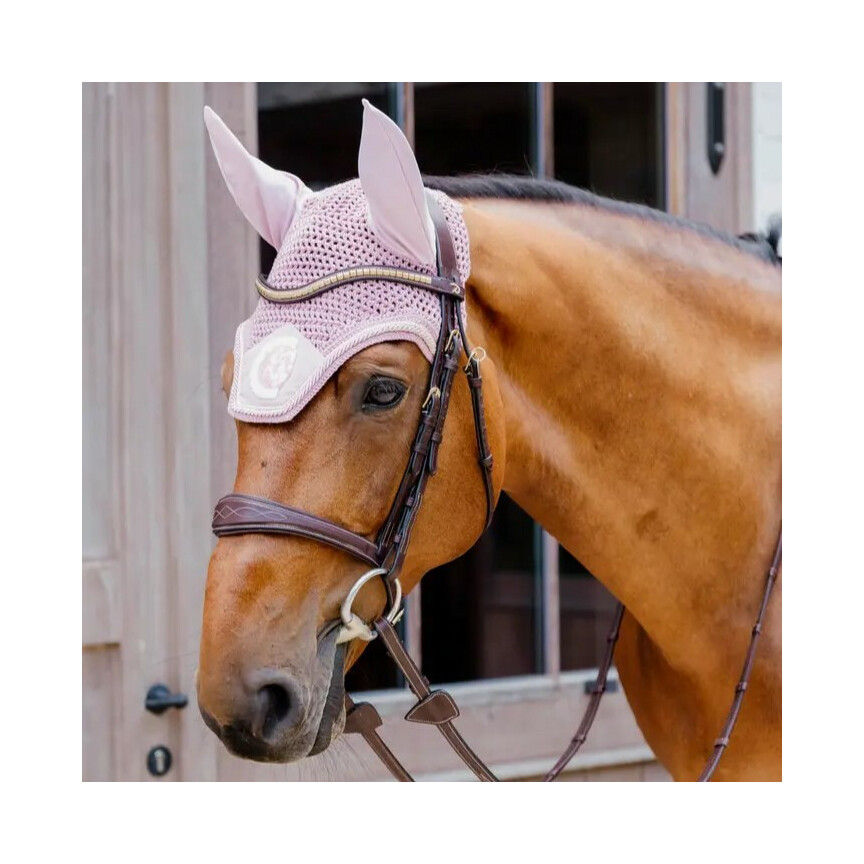 Kentucky Fly Rope Veil Wellington 3D Logo Light Pink