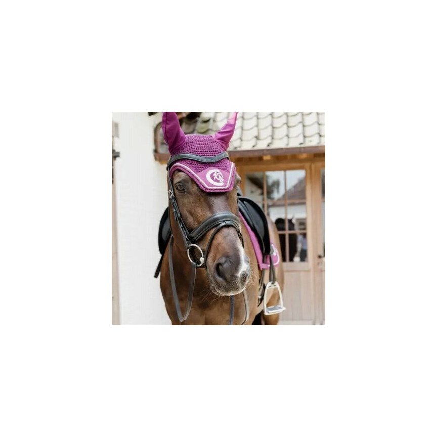 Kentucky Fly Rope Veil Wellington 3D Logo Purple