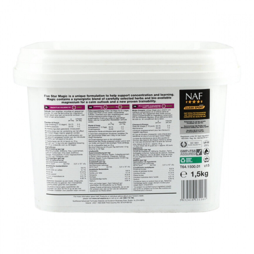 NAF Magic Ingredients