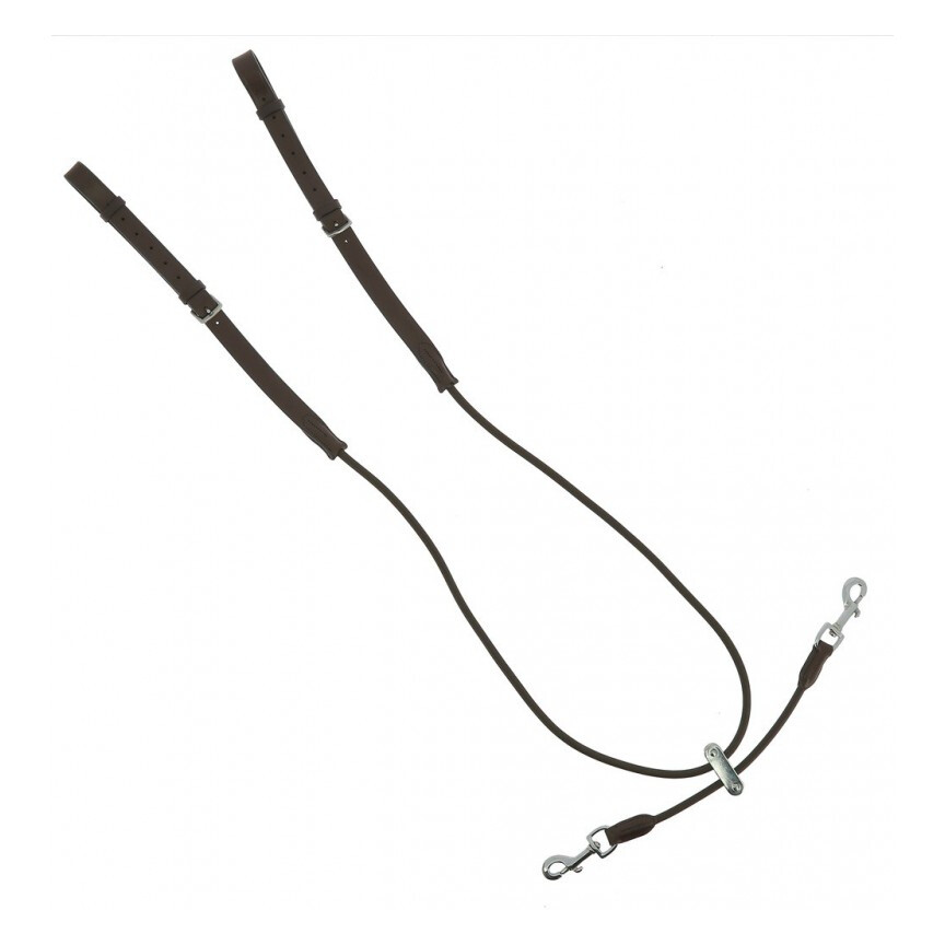Norton elastische bijzetteugels + katrol