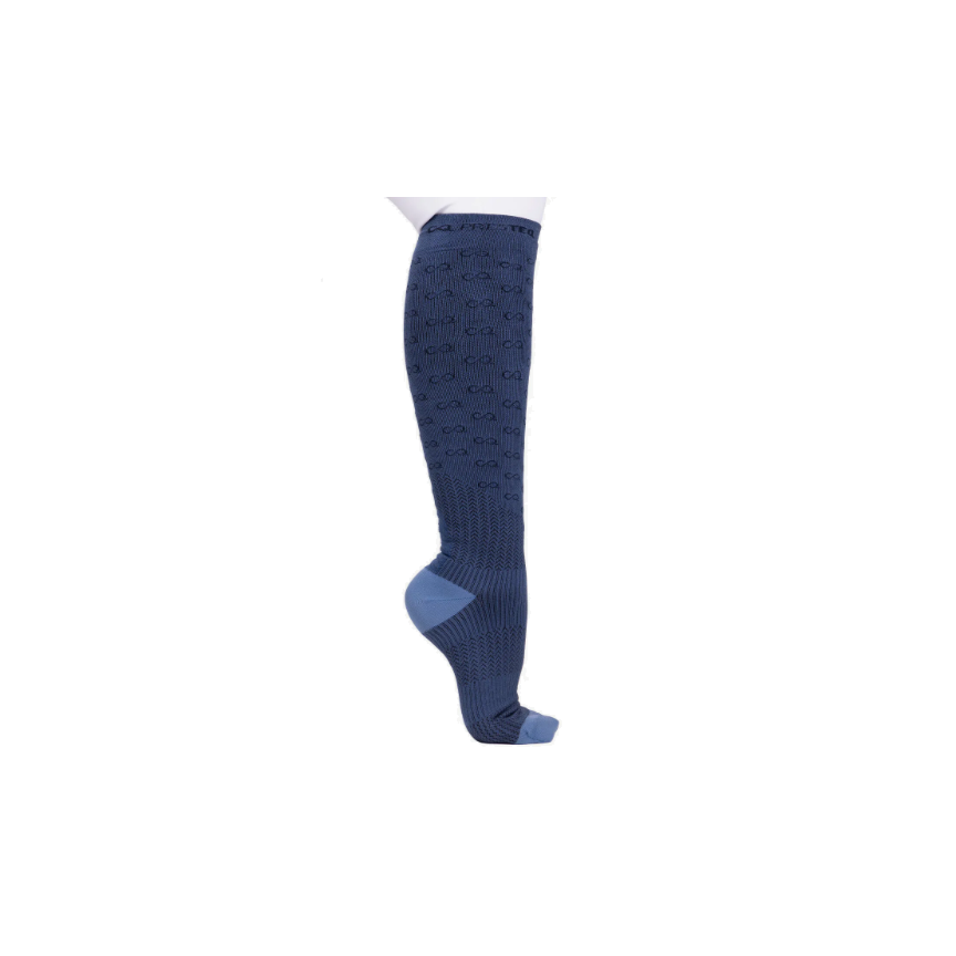 Presteq Riding socks ComPressTEQ Navy