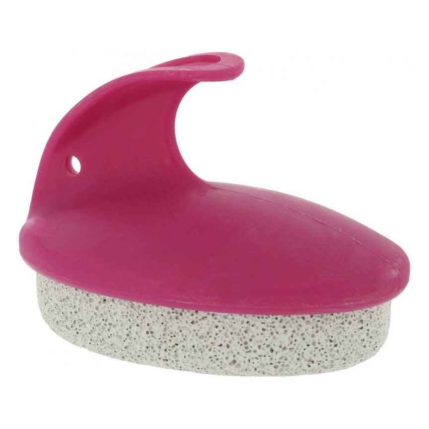 Hippotonic Pumice-stone With Handle Fuchsia