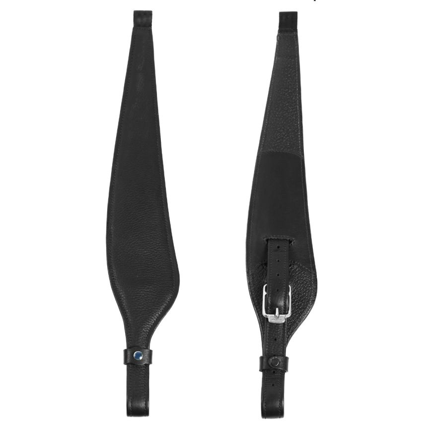 Stübben Stirrup Leathers Mono Pro-Jump Black
