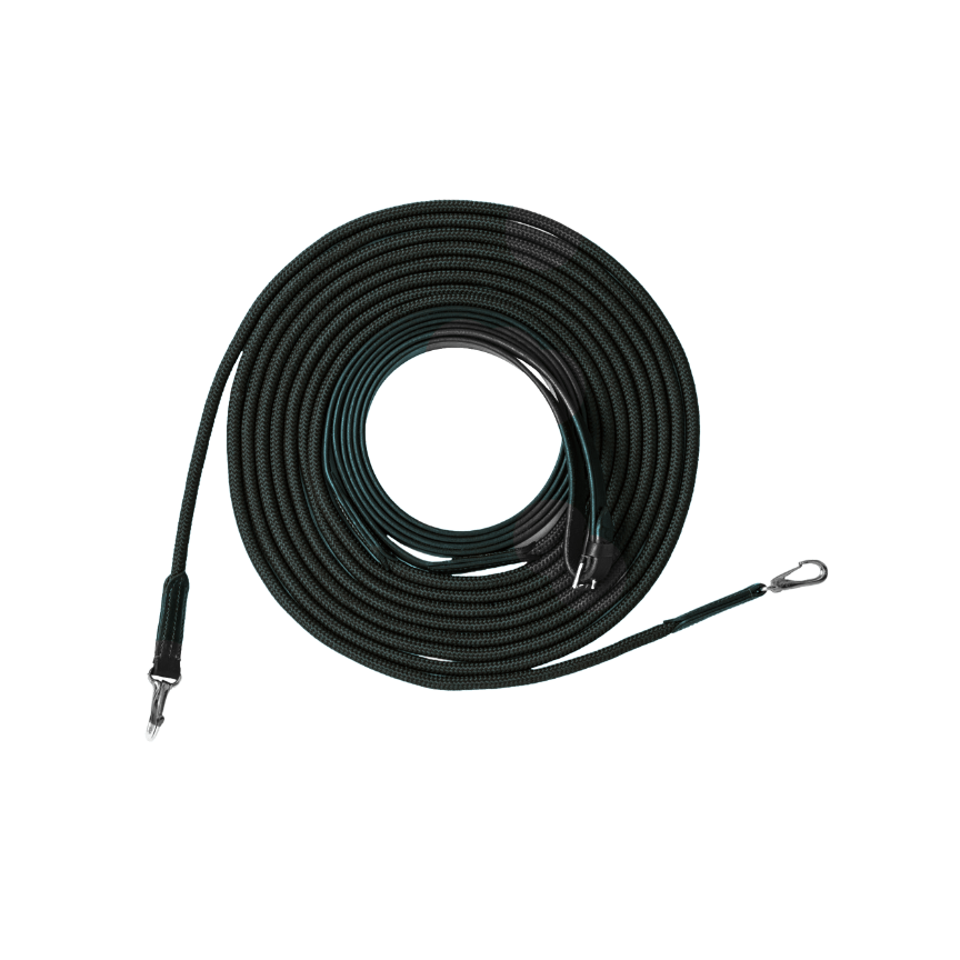 Riding World Long Reins Black