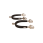 Velari Sporen stainless steel met rubber extra afgerond
