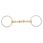 BR Double Jointed Loose Ring Snaffle Soft Contact 16MM Ø 70MM