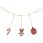 QHP Paardenspeelgoed boxhanger gift box Rudolph