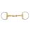 BR Double Jointed Eggbutt Snaffle Soft Contact 14MM